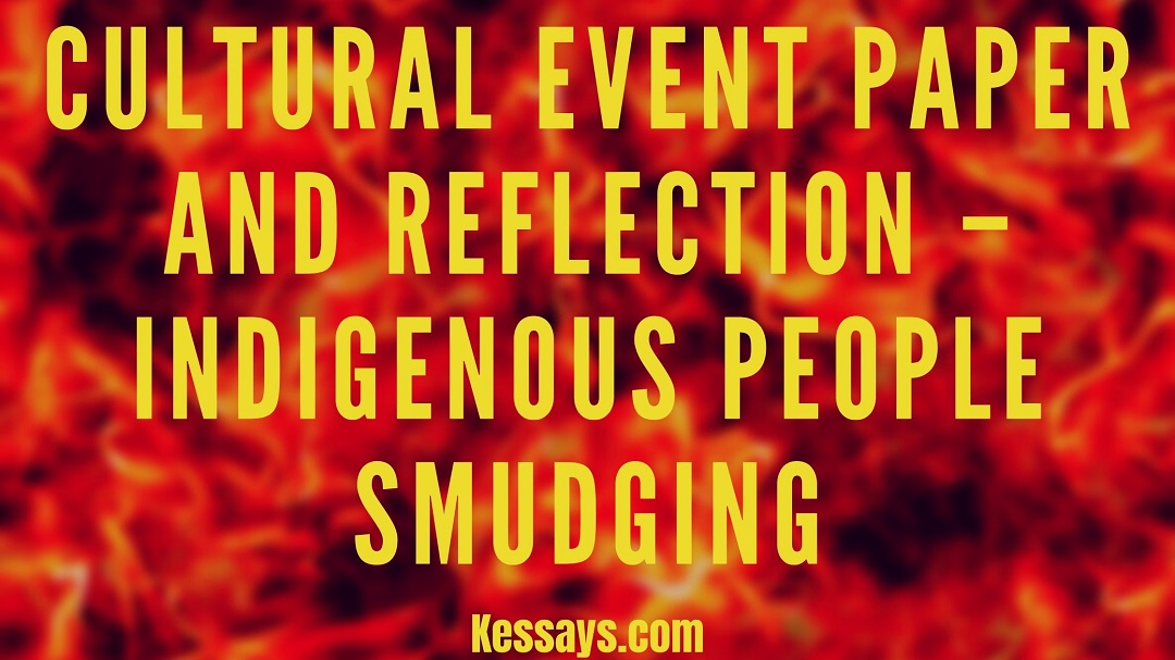 Indigenous People Smudging