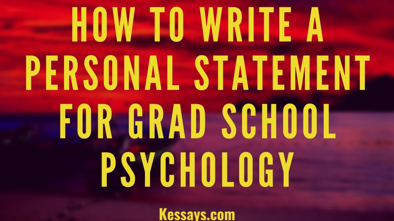 What Do You Put In A Personal Statement For University