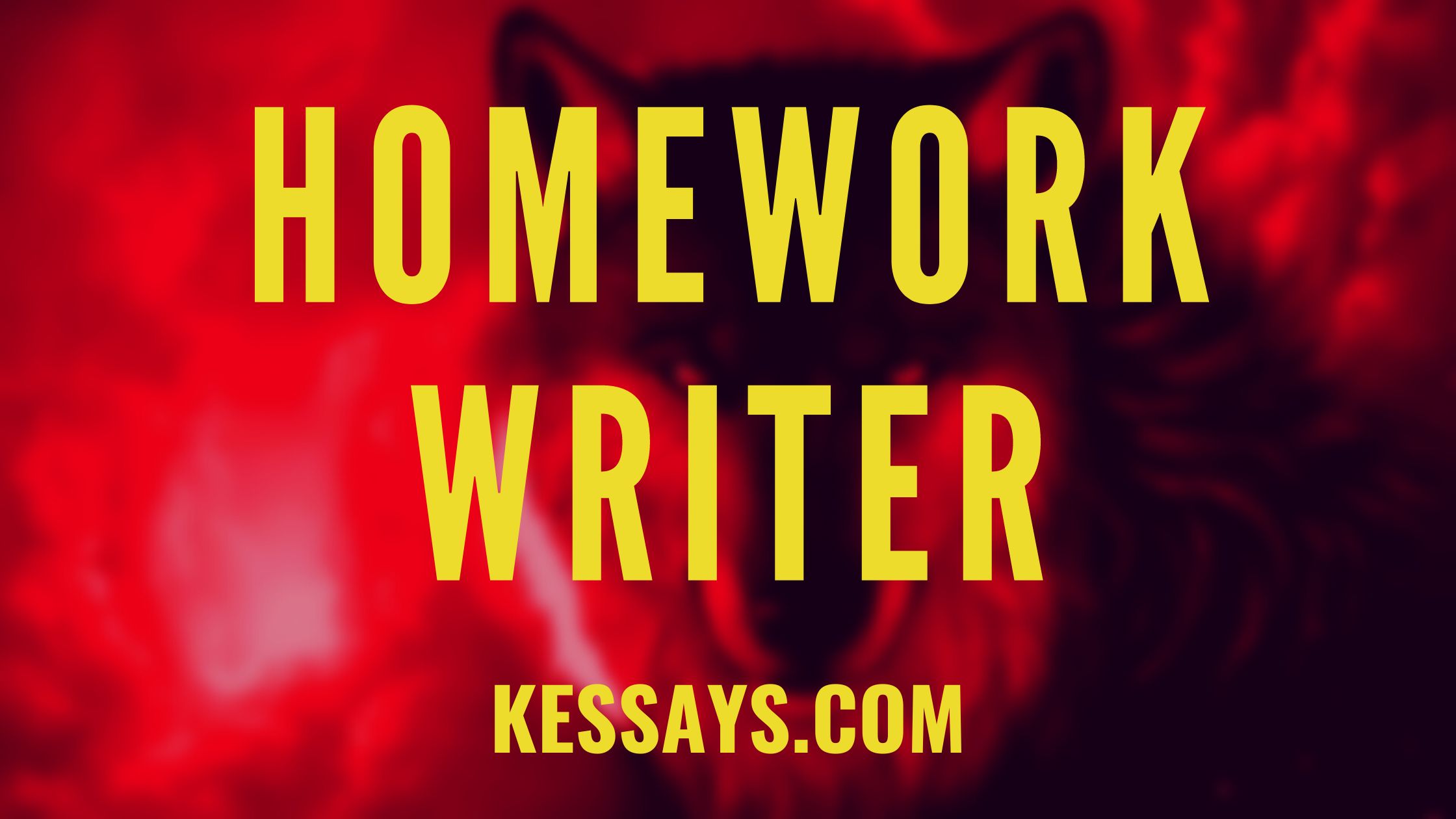 write my homework